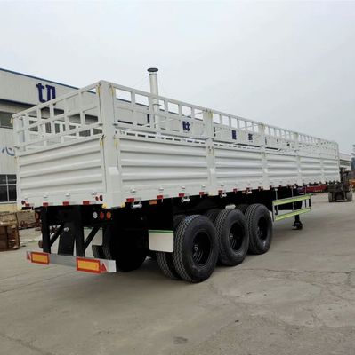Directe 3 as 60 ton hek half-aanhanger met zijdelingse drop air champer rem systeem