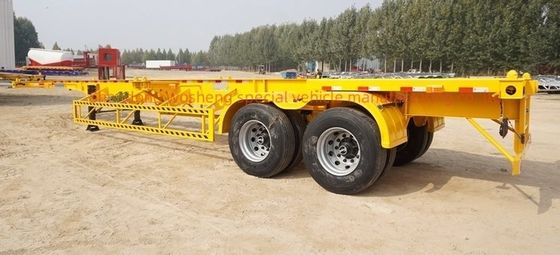 Wosheng Best 2 axle 20FT 40FT container skelet half-trailer voor containervervoer