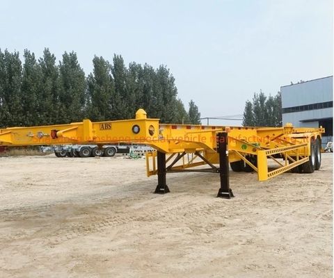 Wosheng Best 2 axle 20FT 40FT container skelet half-trailer voor containervervoer