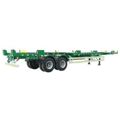 20/40FT Terminal Port Container Skelet Halve aanhangwagen voor 20/40FT Container Transport