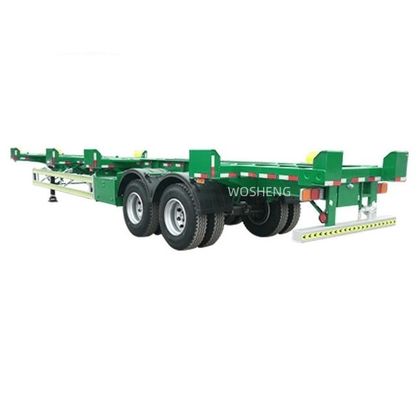 20/40FT Terminal Port Container Skelet Halve aanhangwagen voor 20/40FT Container Transport