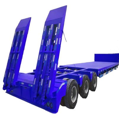 3 assen laagbed aanhangwagen 12500/13000/14000/16000x2500/3000x1100/3300mm Stalen materiaal