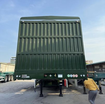 60/80 Tons 3 Assen Zaan Semi-trailer voor groenten en vee Top Rank Competitief
