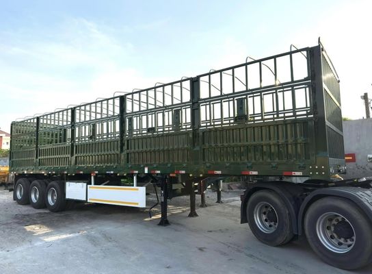 60/80 Tons 3 Assen Zaan Semi-trailer voor groenten en vee Top Rank Competitief