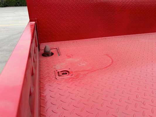 Best verkochte 3 assen laag bed container chassis loader halve aanhanger voor zware apparatuur