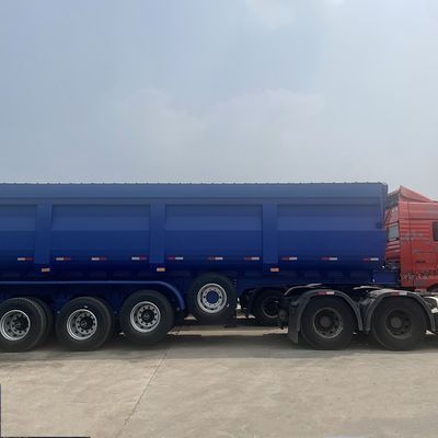 Aanpasbare multi-assige achterste hydraulische opheffende dump-half-aanhanger voor vrachtwagen-aanhanger