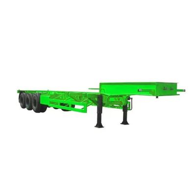 13 ton ascontainer skelet chassis half aanhangwagen met draai-sloten voor gemakkelijk laden