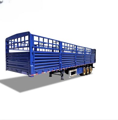 30-100 ton zijdelingse wand dropside vee vee bulk vracht hek halve vrachtwagen aanhangwagen