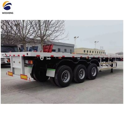 Mechanische ophanging 40 FT Semi-trailer voor het vervoer van zware machines