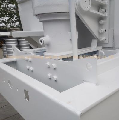 16 ton 3 assen achterste dumptrailer met 28 ton zwaar landingsgestel van Wosheng