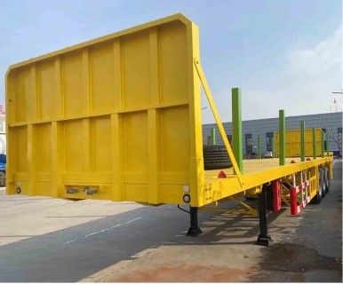 Afneembare zijkolom Semi-trailer 3/4/5 As Ideaal voor het vervoer van houtcontainers