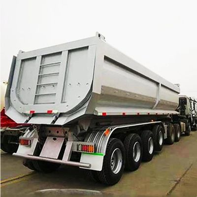 Wosheng 3 Assen 930*250*345M Semi-trailer voor het transport van erts 2024 Dump Semi-trailer