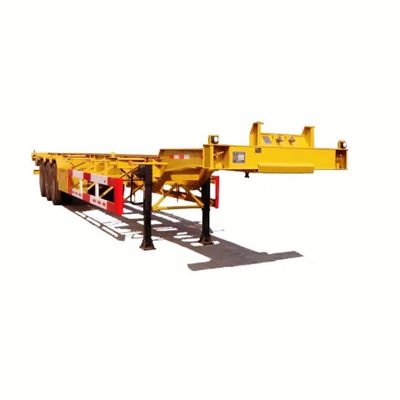 12400x2500x1550mm Skelet Chassis Container Trailer voor het vervoer van 40ft Containers