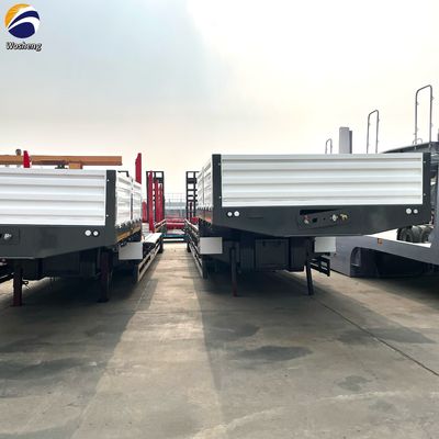 Semi-trailer met een gewicht van 40-100 ton voor het veilig en soepel vervoer van zware ladingen
