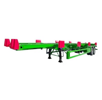 Hoofdbalk Q345B Hoogte 500 mm Containerskelet Halve aanhanger voor vrachttransporthaven