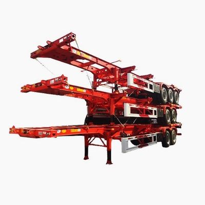 Leaf Spring 90 w mm*13/16 dikte mm*10 laag 40ft Gooseneck Skeleton Semi-Trailer