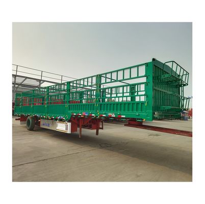 28t zwaar landingsgestel WS 2/3 Achsheining vrachthalve trailer voor het vervoer van dieren