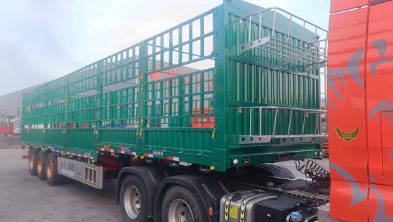 28t zwaar landingsgestel WS 2/3 Achsheining vrachthalve trailer voor het vervoer van dieren