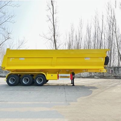 Gepersonaliseerde 3/4 Assen Hydraulische Tipper End Tipping Semi-trailer met en betaalbaar