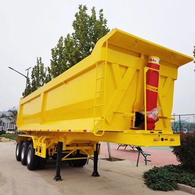 Gepersonaliseerde 3/4 Assen Hydraulische Tipper End Tipping Semi-trailer met en betaalbaar