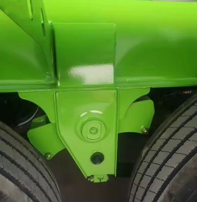Truck Trailer met aanpasbare U-type Heavy Duty 3-8 Assen Achterste Dump Semi-Trailer