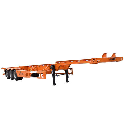 Verzoek van de klant 45ft Skeleton Semi-trailer voor Container Shipping Truck Trailer