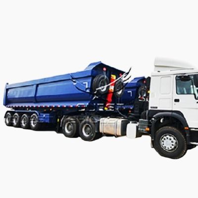Verzoek van de klant 100 ton aanhangwagen voor duurzaam en veilig vervoer