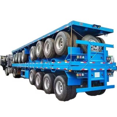 Flatbed Semi-trailer voor containervervoer 3 assen band 12R22.5 12400*2610*1550mm