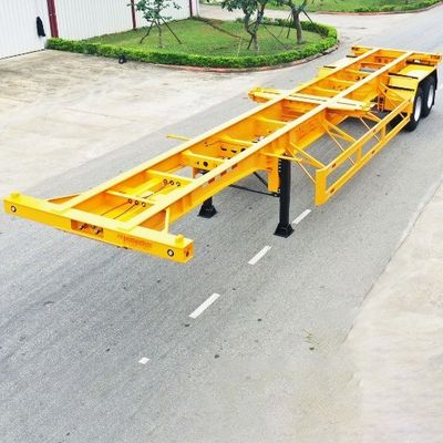 20ft 40ft 45ft 53ft Container Skeleton Semi-trailer voor Nigeria Truck Multi Function