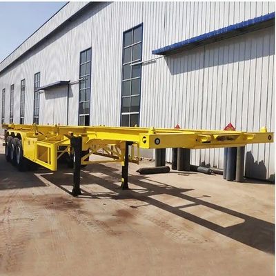 20ft 40ft 45ft 53ft Container Skeleton Semi-trailer voor Nigeria Truck Multi Function