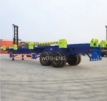 12.00R22.5/315 80R22.5/11.00R20 banden 3 assen 40ft skelet Semi-trailer chassis
