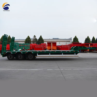 40-100 ton maximale lading 3 as 40ft transport graafmachine roestvrijstalen tankwagon aanhangwagen