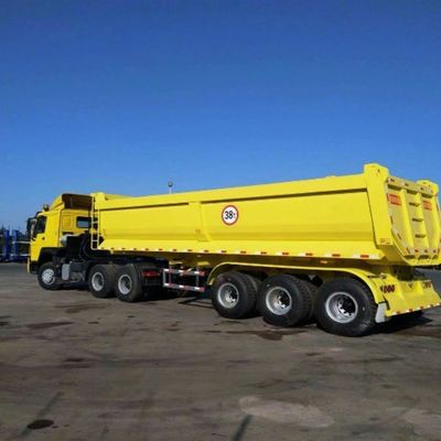 Directe 3-6 Assen Tipping Tipper Achterste dumptruck Semi-trailer met 28T landingsgestel