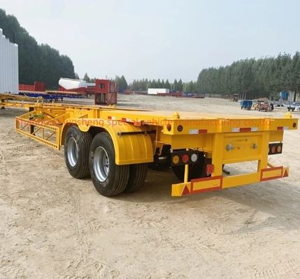 40ft Container Transport Made Easy Skeleton Semi-trailer met Container Twist Locks