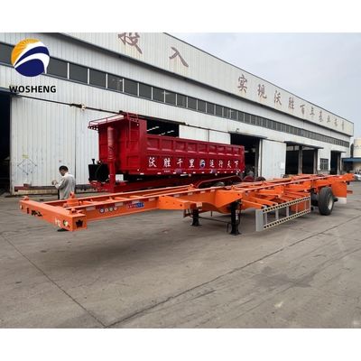 JOST 2&quot; 50mm of3.5&quot; 90mm King Pin 40ft Container Truck Trailer Skelet Semi Trailer