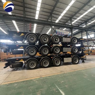 JOST 2&quot; 50mm of3.5&quot; 90mm King Pin 40ft Container Truck Trailer Skelet Semi Trailer