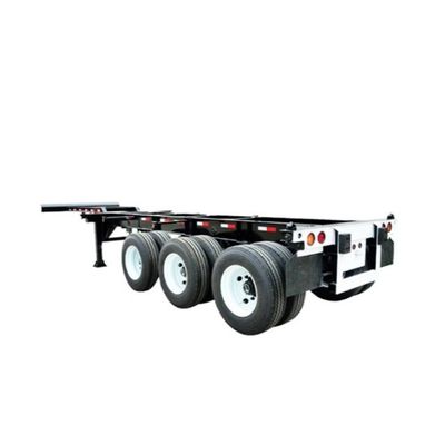 3 assen FUWA Skeleton Semi-trailer voor 50 ton maximale nuttige lading Container Chassis Semi-trailer