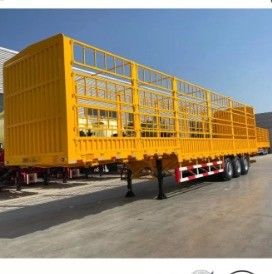 Aanpasbare vrachtheining Staak Semi Truck Trailer voor groenten Fruit Square Transport