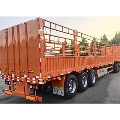 Aanpasbare vrachtheining Staak Semi Truck Trailer voor groenten Fruit Square Transport