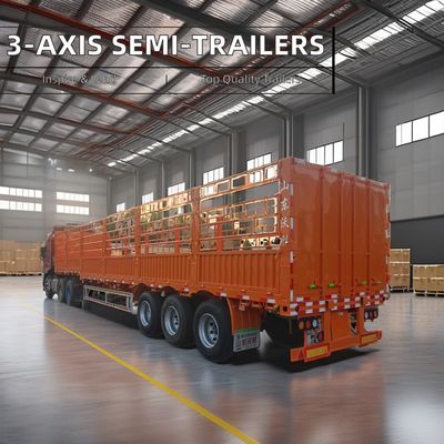 3 assen 40-80 ton staal nutsbedrijf zijdewand open veeteelt groente hek truck trailer