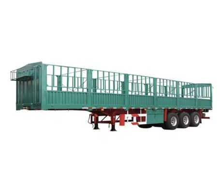 3 assen 4 assen 40ft transport vee hek half-aanhangwagen met Wabco rem systeem