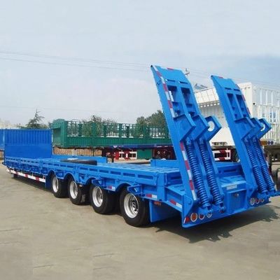 Mechanische ophanging 80 ton 100 ton laaggelegen halfrol voor het vervoer van zware machines