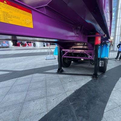 KSA Markt 3 Achsel Hydraulische cilinderkoppelaar Achterste dumptrailer voor vrachtvervoer