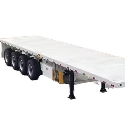 3 Assen 40-120 ton 20ft 40ft Container Flatbed Truck Semi-trailer met 12 Twist Lock