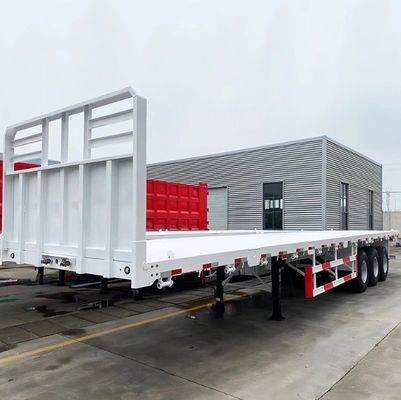 13ton*3 Assen Flatbed Semi Trailer voor het meest populaire 20FT 40FT 45FT Container Chassis