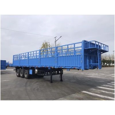 12400X2500X3650mm 3 assen Veetegels Trailer Zaan vrachtwagen Halve trailer
