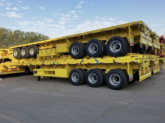 100 ton maximale laadkracht platgelegen halfrol voor het vervoer van containers en bulkgoederen