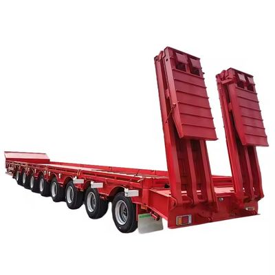 Vervoer 20-100 ton laagbed halfrol met luchtophanging en staalmateriaal