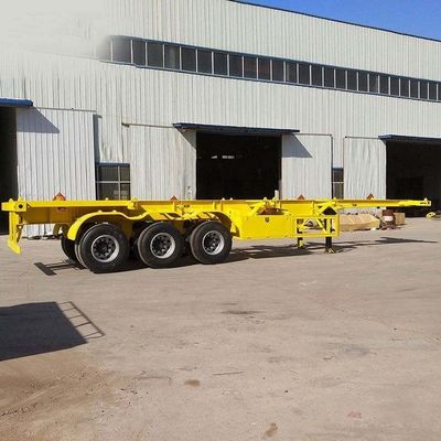 50 ton maximaal laadvermogen 3 as 20FT 40FT container chassis skelet half vrachtwagen aanhangwagen