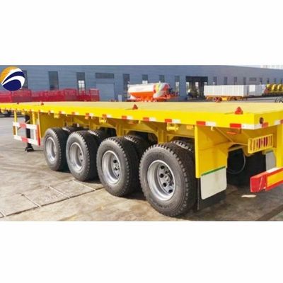 Buiten 12400*2610*1550mm 3 as 4 as platgelegen halfrol voor 20ft 40ft container